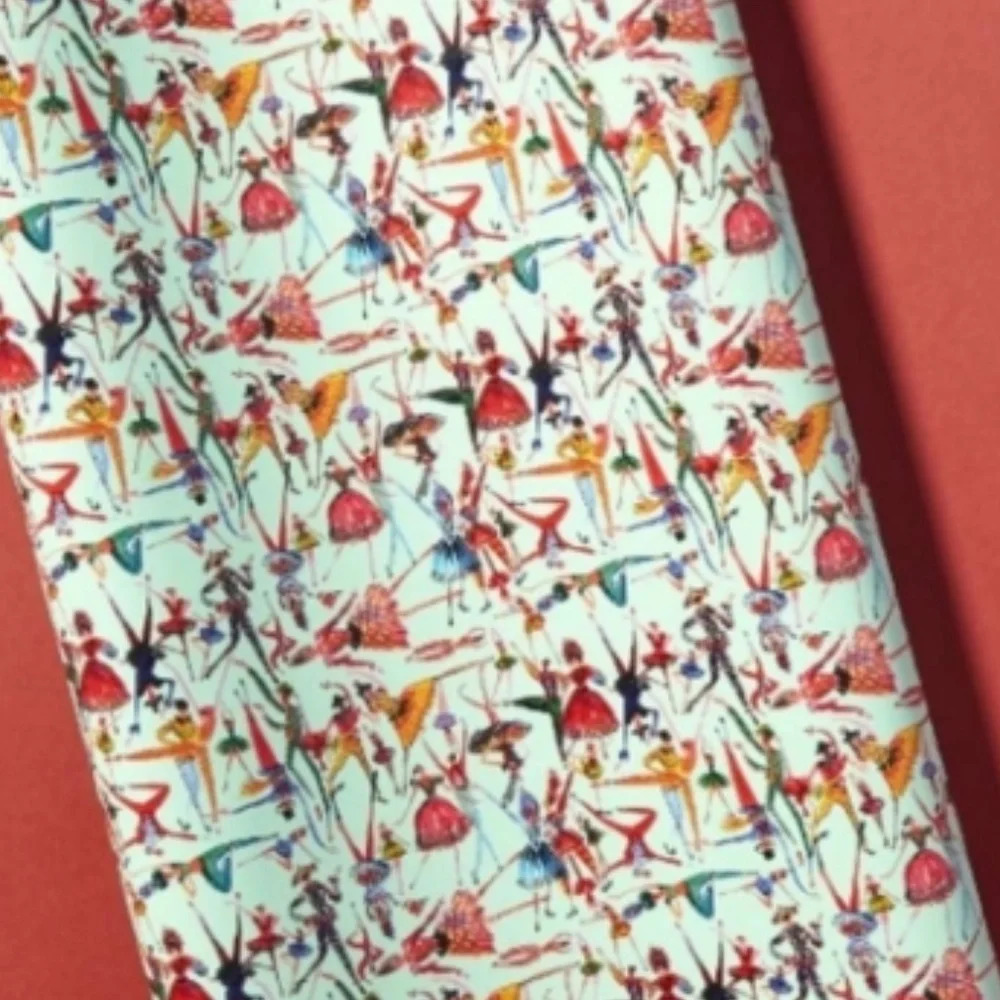 Anthropologie  Pauline de Roussy de Sales Christmas  Wrapping Paper Roll - Picture 3 of 3